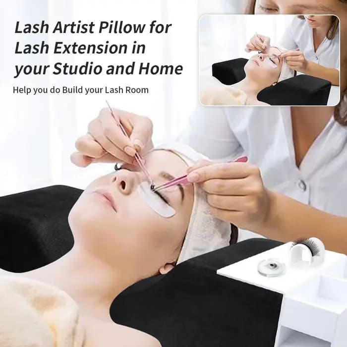 Oreiller pour cils, fournitures d'extension de levage de cils, accessoires professionnels en mousse 