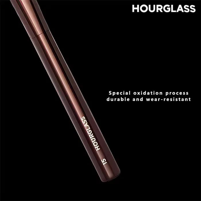 HOURGLASS-Pinceau à fard à joues liquide, brosse à contour angulaire, outils de beauté professionnel