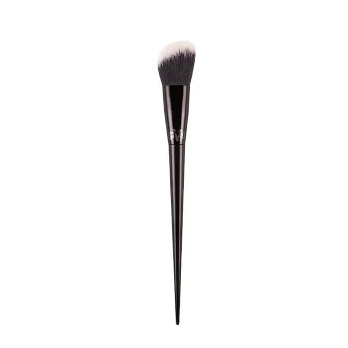 Kat Von D-pinceau de maquillage 02 pinceau de Contour cheveux en fibres douces élégant manche noir p