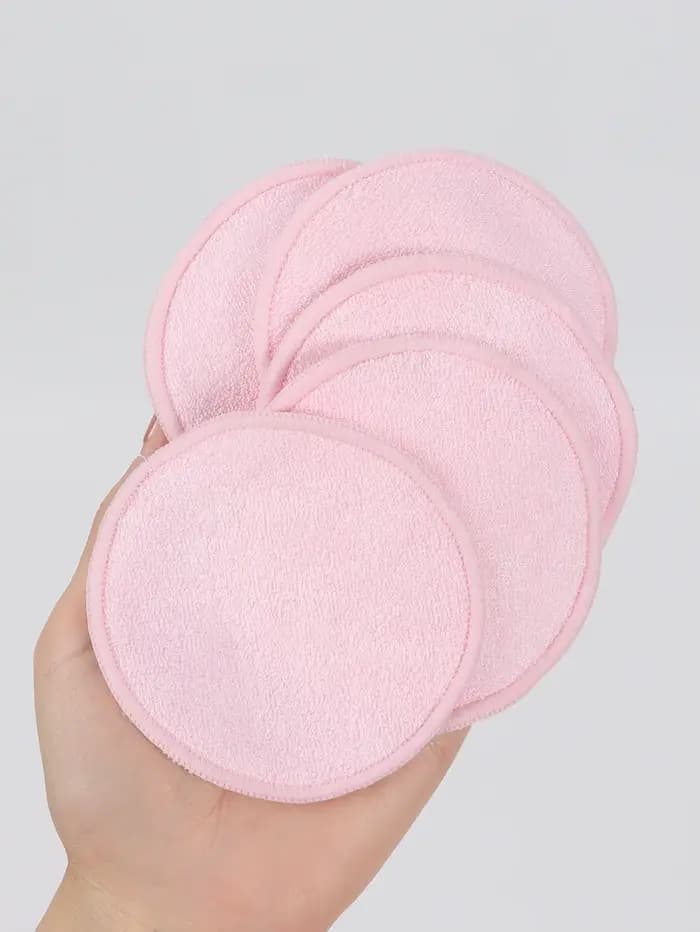 Tampons démaquillants réutilisables, lavables, pour le nettoyage du visage, éponge propre, outils po