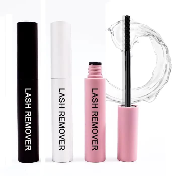 Colle et dissolvant pour cils, kit de pince à épiler, dissolvant de cils doux de haute qualité, outi