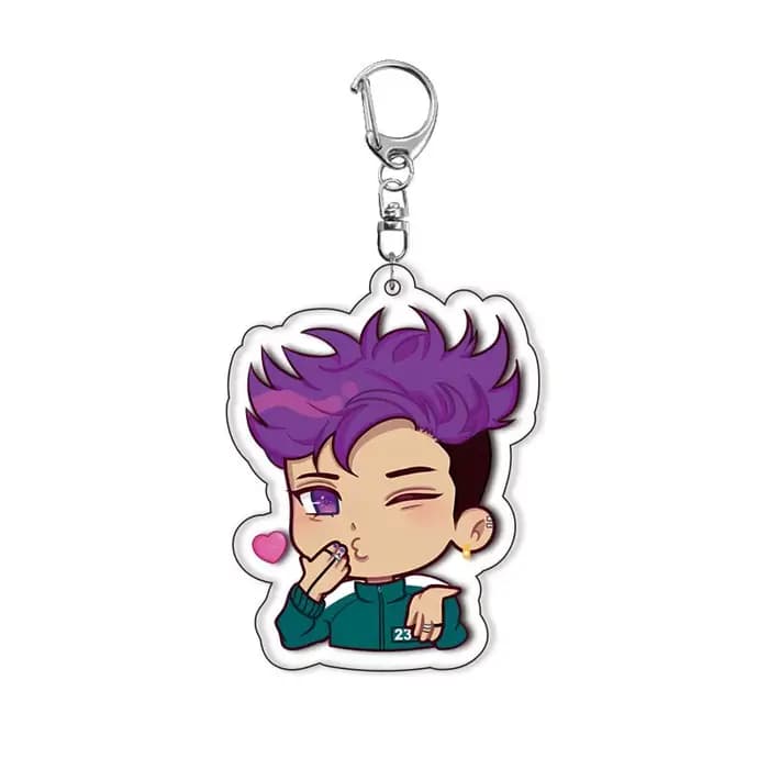 Nouveau populaire jeu d'horreur rince-bouche Chibis porte-clés accessoires Anime acrylique périphéri