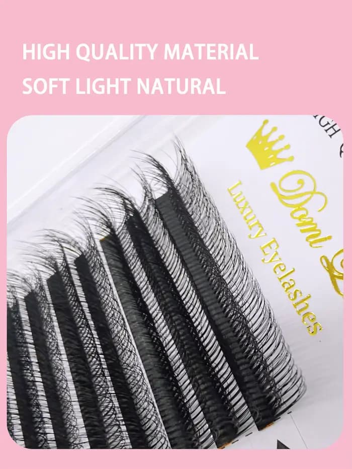 5D faux cils sauvages Extensions de cils de vison multicouche LB LC LJ Curl cils de haute qualité pr