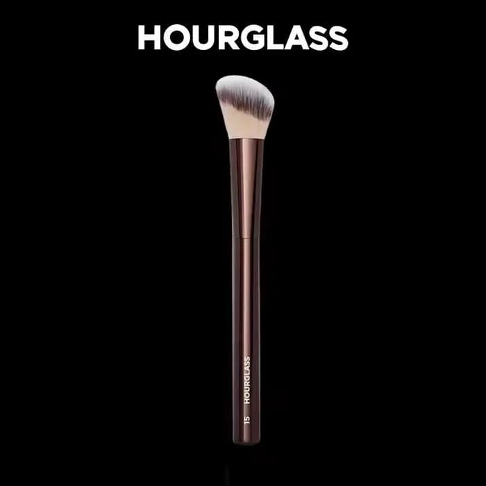 HOURGLASS-Pinceau à fard à joues liquide, brosse à contour angulaire, outils de beauté professionnel