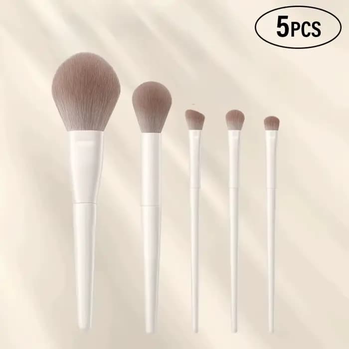 Ensemble d'outils de pinceaux de maquillage professionnels, fard à paupières blanc, Eyeliner, fond d