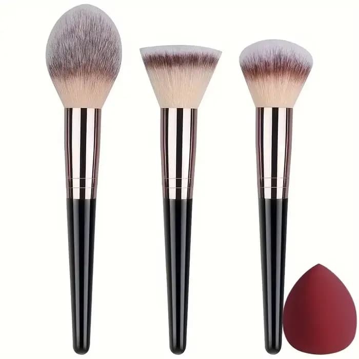 Ensemble professionnel de 3/20 pinceaux de maquillage doux et moelleux pour fard à paupières, fond d