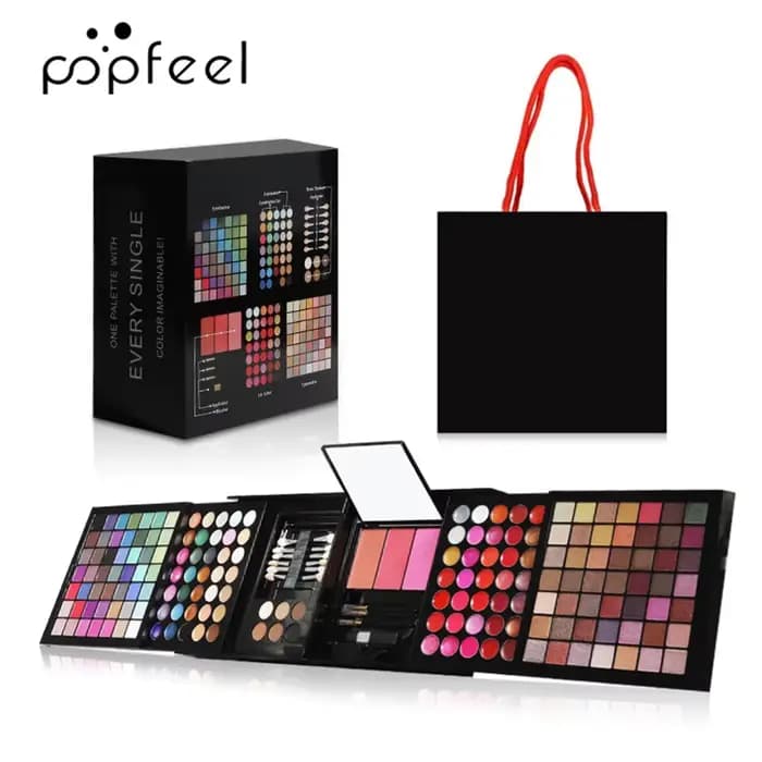 Nouveau Kit de maquillage multifonction, boîte complète pour femmes, fard à paupières imperméable, l