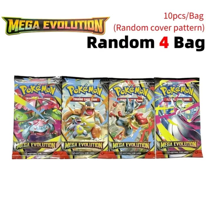 MEGA EVOLUTION SCARLET&VIOLE 360PCS/Set Carte Pokémon 151 Prismatic Evolutions Black Bolt Booster an