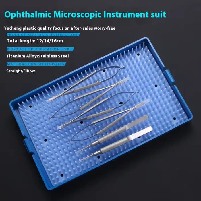 Ensemble d'Outils pour Paupières en Acier Inoxydable, Pinces avec Ciseaux à Dents