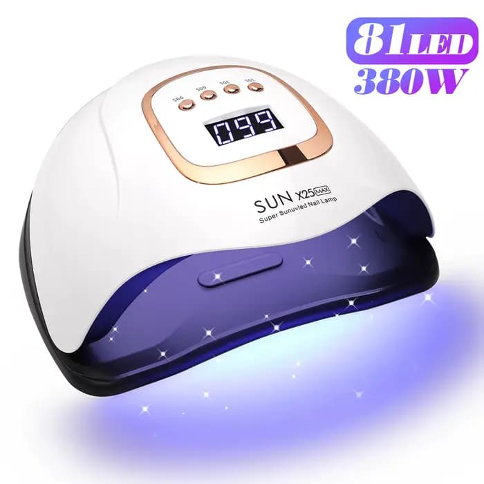 Lampe à ongles UV LED 380W, pour le Salon de maison, lampes de séchage puissantes pour tous les vern
