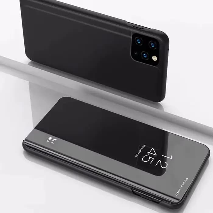 Coque de téléphone antichoc avec miroir de protection complète, coque arrière pour iPhone 16 pro max