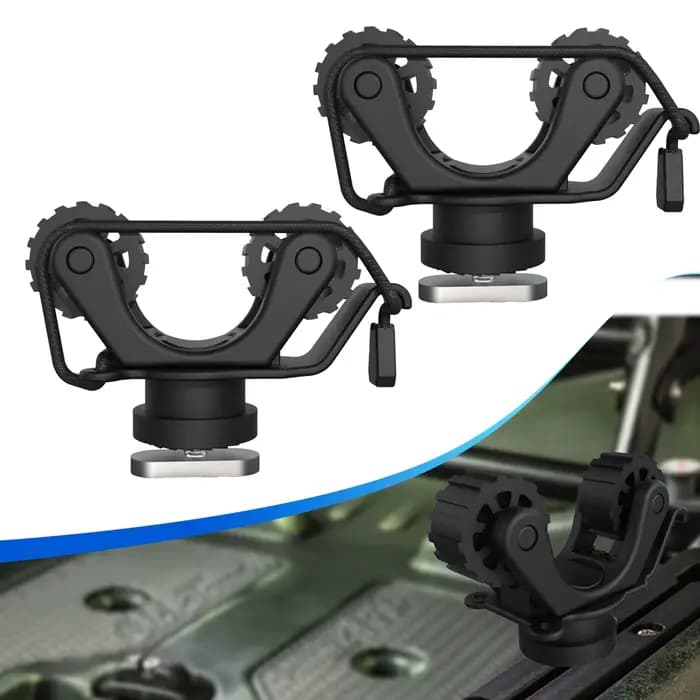 Support de pagaie de Rail de Kayak, accessoires de montage sur Rail de Kayak pour maintenir le suppo