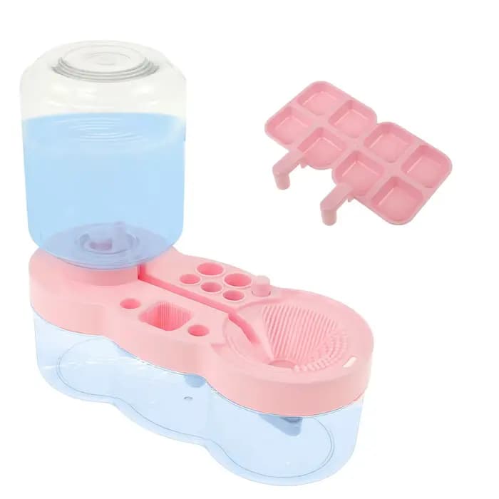 Laveur de pinceaux avec bouton de vidange, circulation d'eau automatique, seau de nettoyage pour sty