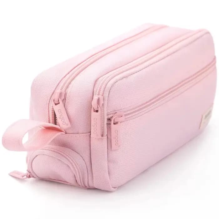 Étui à crayons zippé grande capacité, portable, multi-compartiments, imperméable et durable, pour le