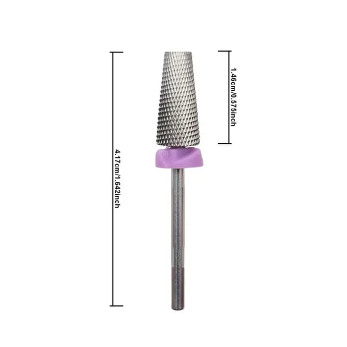 Fraise en carbure XXF pour manucure professionnelle, Machine de manucure rotative électrique, foret 