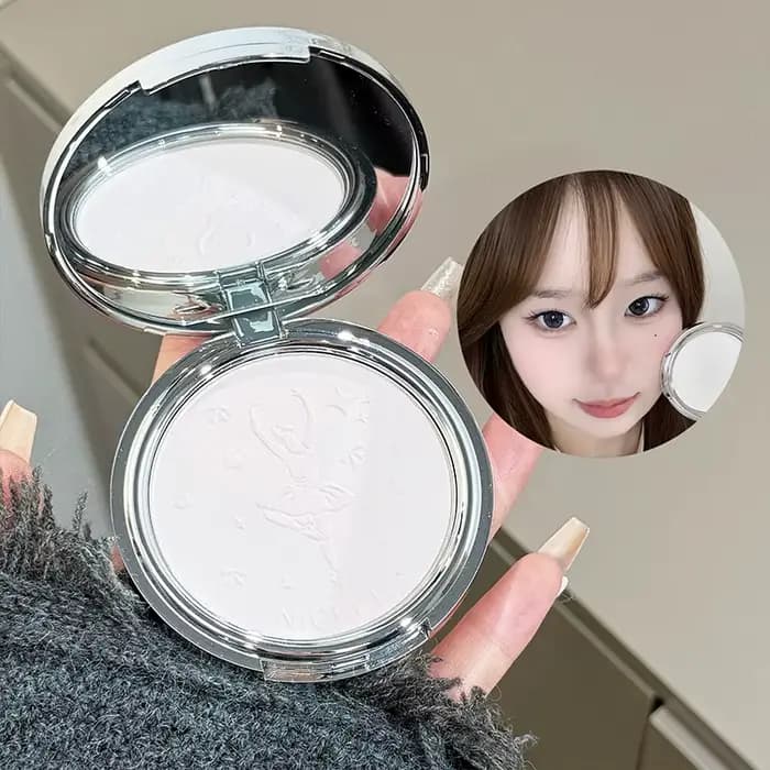 NICEKEY Kits de Maquillage Polyvalents Incluant 4 Baumes à Lèvres, 1 Fard à Joues, 1 Poudre Compacte