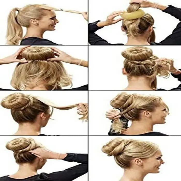 S/M/L fabricant de chignon de cheveux élégant femmes dames filles magique queue de cheval Shaper bei