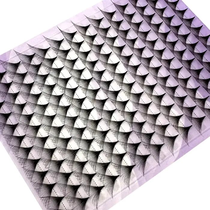 30/40D ventilateurs préfabriqués 0.05 Super moelleux gros ventilateurs Extensions de cils Base mince