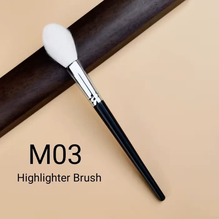Surligneur brosse maquillage naturel chèvre cheveux mélange fard à joues maquillage pinceaux outils 