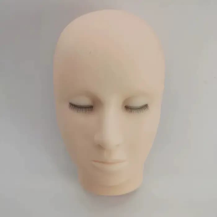 Tête de Mannequin 4D pour la Pratique de l'Extension des Cils, Outils de Formation au Greffage avec 