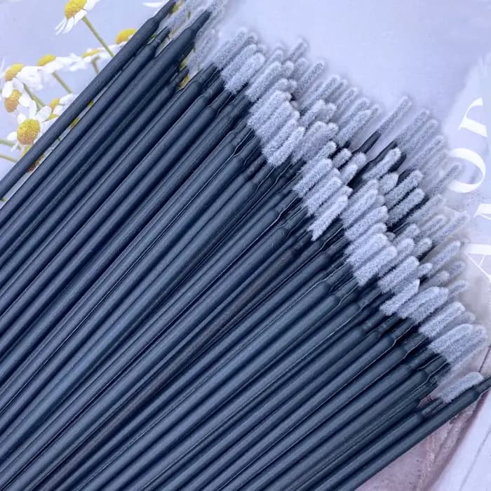 100/400 pièces Micro brosse jetable cils enlevant écouvillon Microbrosse Mascara baguettes applicate