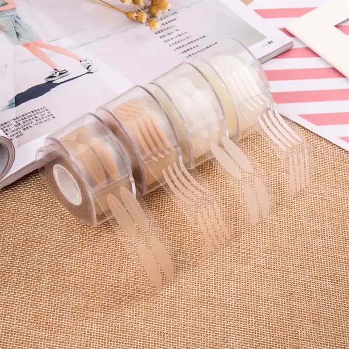Extension de cils en forme de coupe, Gel médical en Silicone, Patch adhésif pour cils, bande de paup