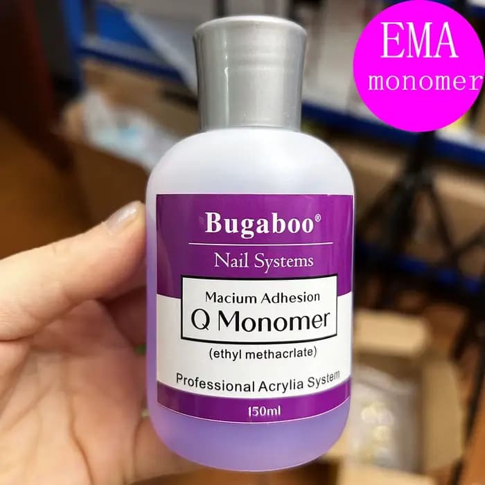 Monomère liquide acrylique EMA 5OZ, 150/120/75/40ml, liquide cristal acrylique à séchage rapide pour