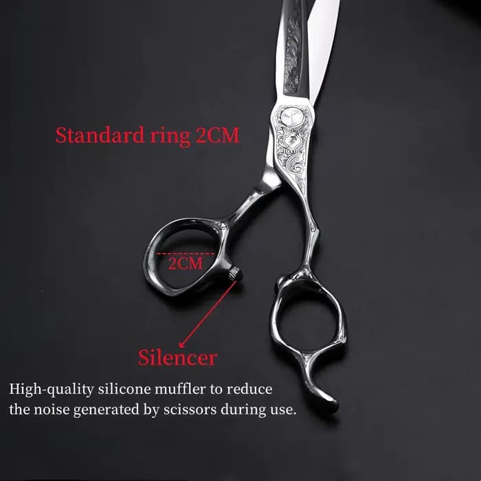HISADA ciseaux de coiffeur professionnels 6.0/6.5/7.0 pouces ciseaux CNC gravure laser japonais à la
