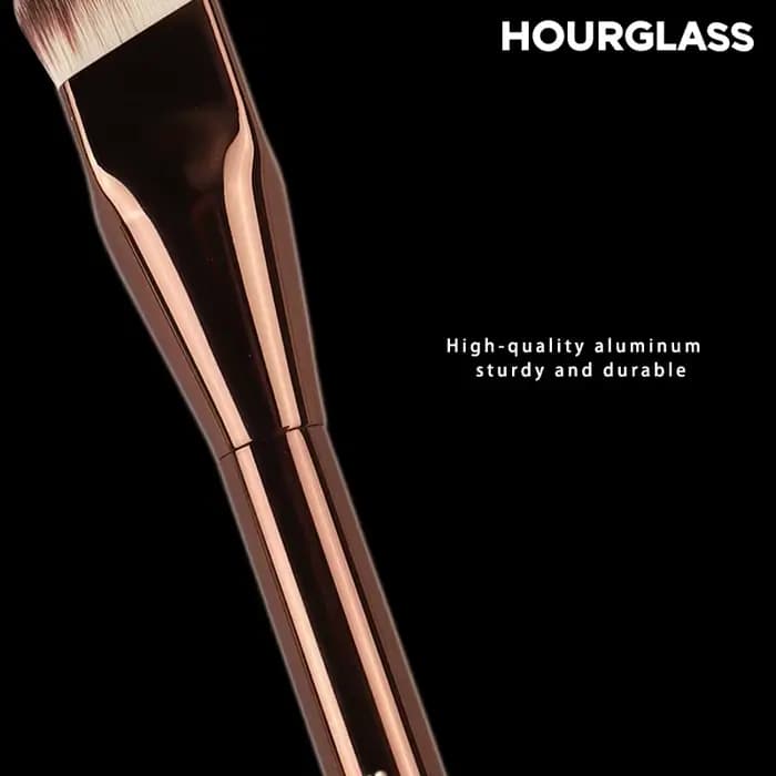 HOURGLASS pinceaux de fond de teint liquide coudés fond de teint crème brosse Blush brosse Base maqu