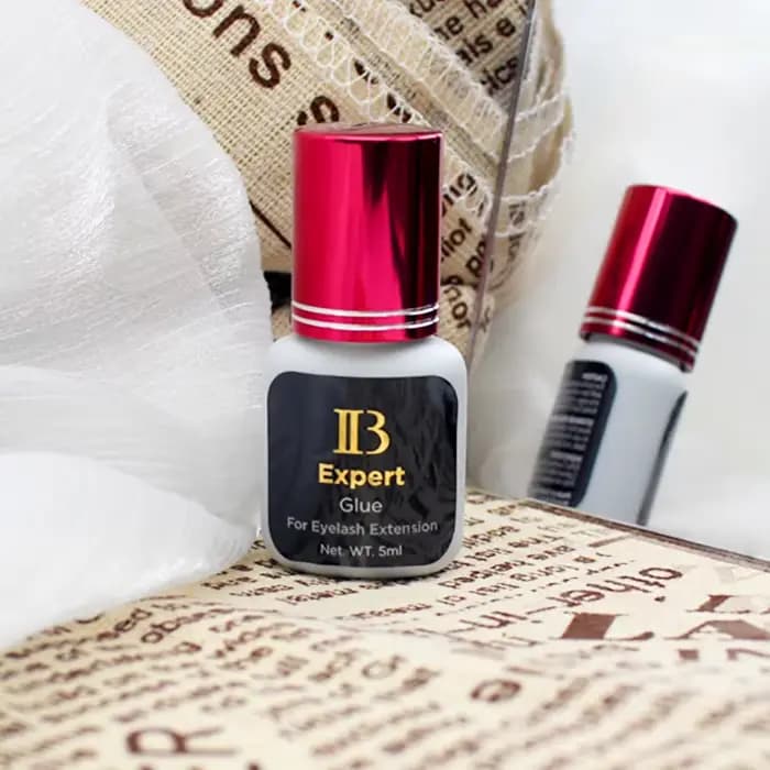 5ml corée IB Ibeauty Expert colle pour Extensions de cils Original IB vin rouge capuchon cils colle 