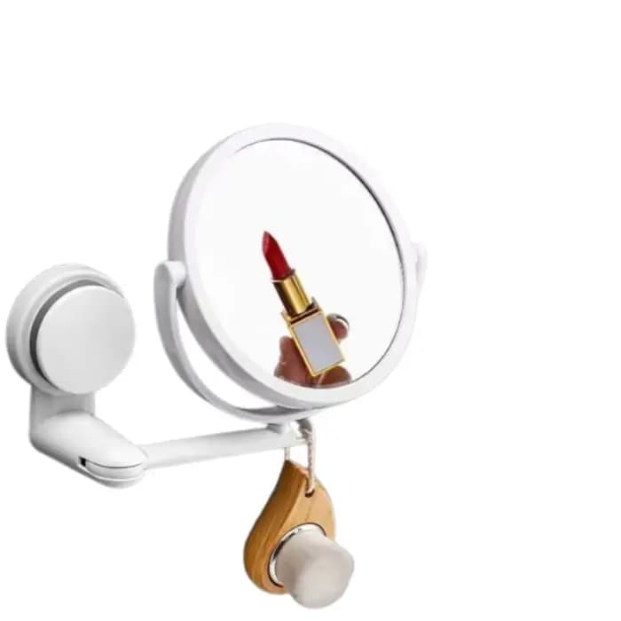Miroir de maquillage grossissant double face 3X, miroir de coiffeuse rotatif haute définition, miroi