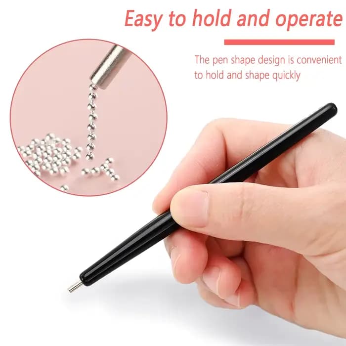 Stylo magnétique pour ongles Vortex/lollipop, œil de chat, crée une ondulation de l'eau, effet tourb