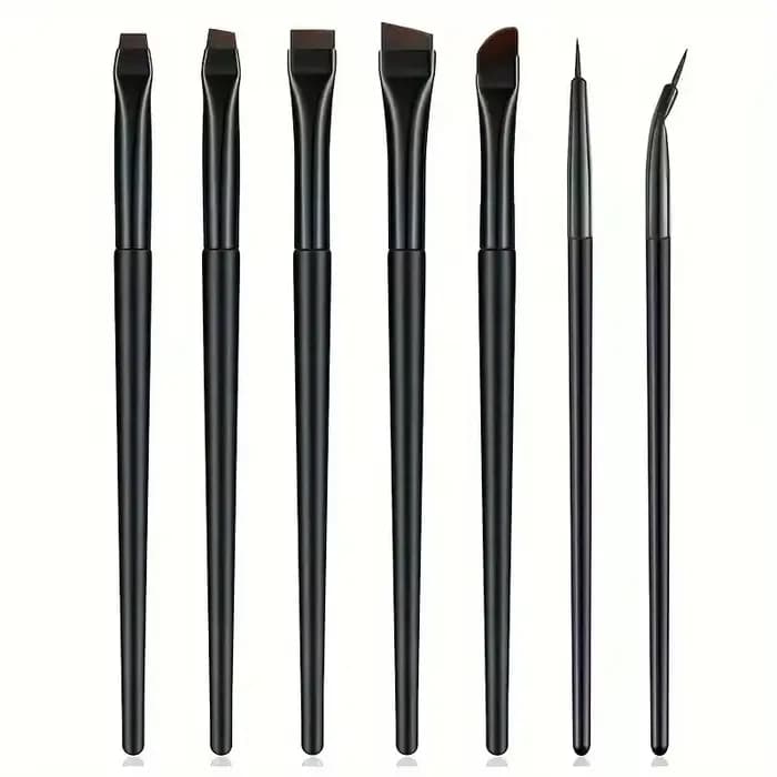Pinceau eyeliner ultra fin à angle plat, lame de mise à niveau, sous les yeux, placer la fierté, out