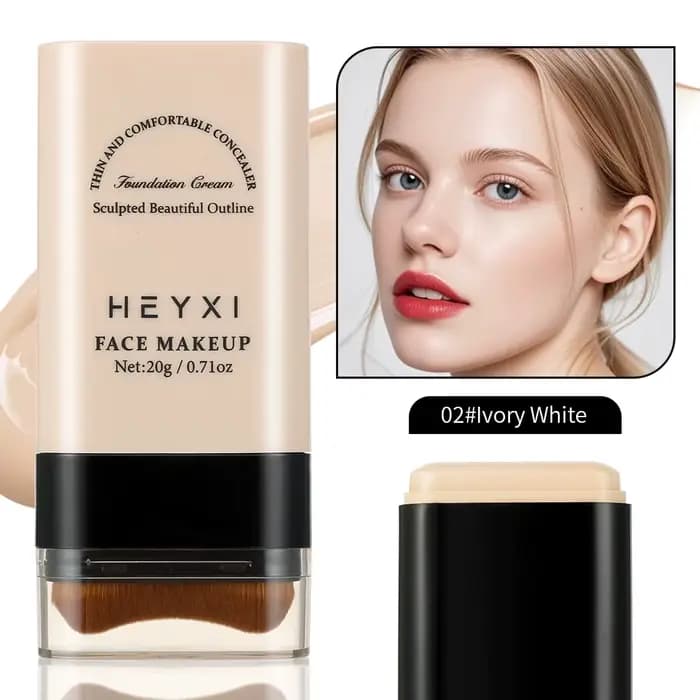 Stick de maquillage fond de teint, hydratant sans dessécher, maquillage longue tenue, fin et confort