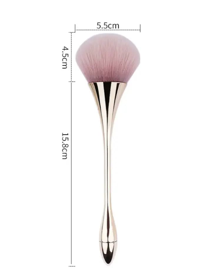 Brosse à poudre libre à petite taille, cheveux doux et moelleux, pour Blush, réglage de la poudre, o