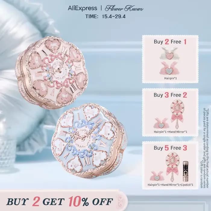 [NOUVEAU] Crème fond de teint en coussin Flower Knows Bunny Garden Collection