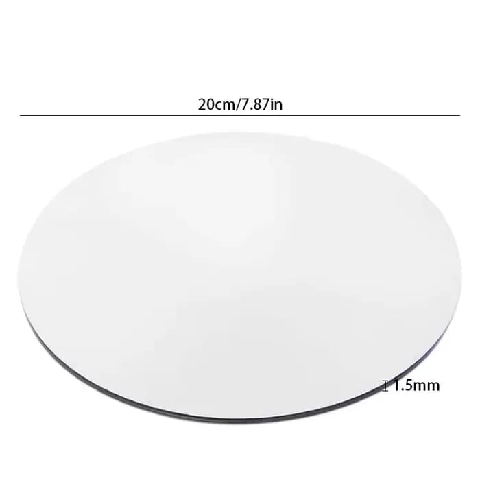 Plateau miroir rond de 20cm, pièce maîtresse de mariage, décoration de Table, bougies, Bouquets de f