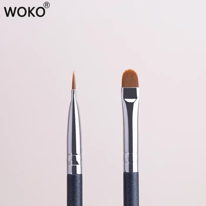 Oblate la ligne brosse Ultra-mince ligne de lèvres sourcil correcteur brosses détail correcteur outi
