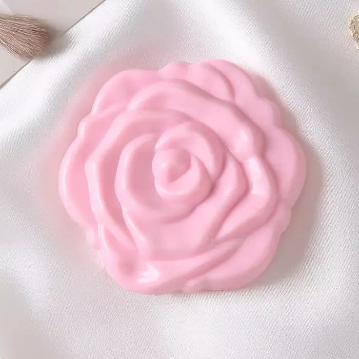 Mini miroir Portable rétro fleur de Rose, petit miroir de maquillage de poche, miroirs à main Double