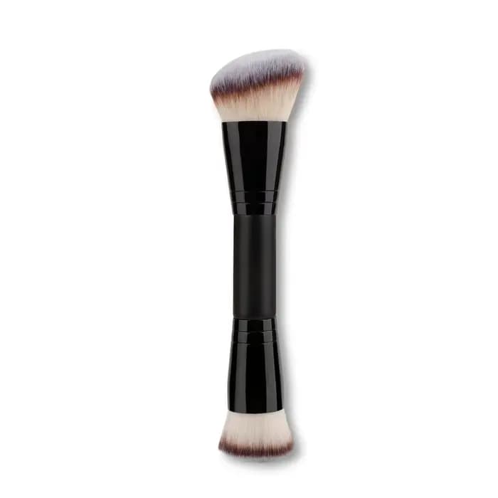 Pinceau de maquillage pour le visage, un pinceau de maquillage multifonctionnel portable à double tê
