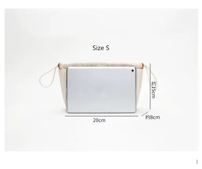Sac à Cosmétiques en Toile pour Maquillage, Fourre-Tout de Grande Capacité, Adapté à la Marque de St