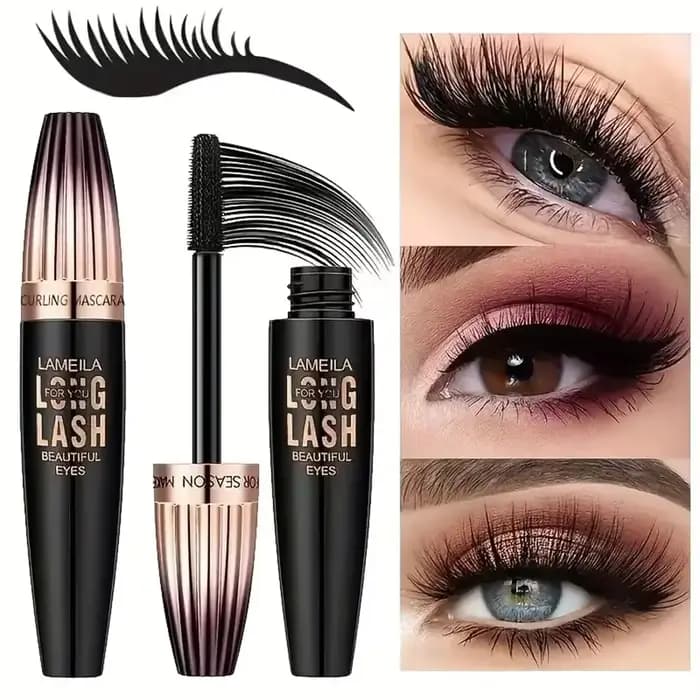Mascara 4D imperméable, épais, longs, anti-taches, dodus, chiffré, longue durée, bouclage, grands ou