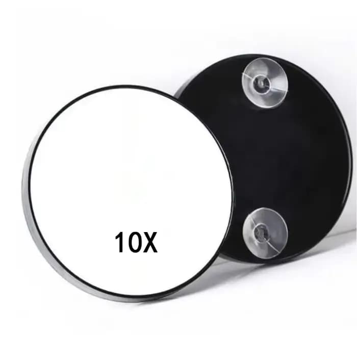 Miroir grossissant 10X/30X//40X, miroir à main avec poignée, miroir à main double face avec miroir g