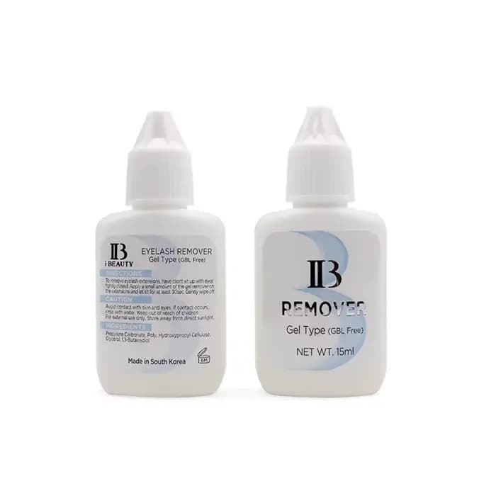 I Beauty – dissolvant de Gel transparent IB, 5 bouteilles, sans GBL, pour Extensions de cils, colle 