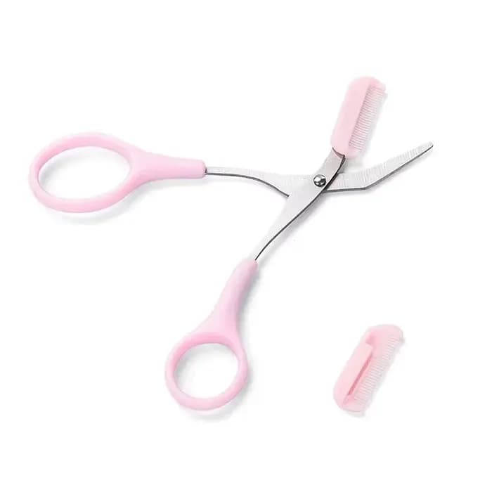 1/3 pièces rasoir de sourcils outils de maquillage ciseaux à sourcils en acier inoxydable avec peign