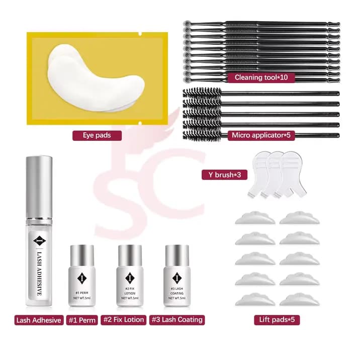 ICONSIGN – Kit de permanente rapide pour les cils, 3 à 5 Minutes, nouvelle Version, outils de maquil