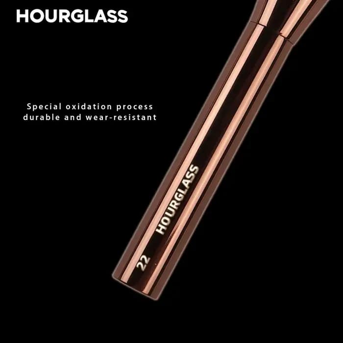HOURGLASS pinceaux de fond de teint liquide coudés fond de teint crème brosse Blush brosse Base maqu