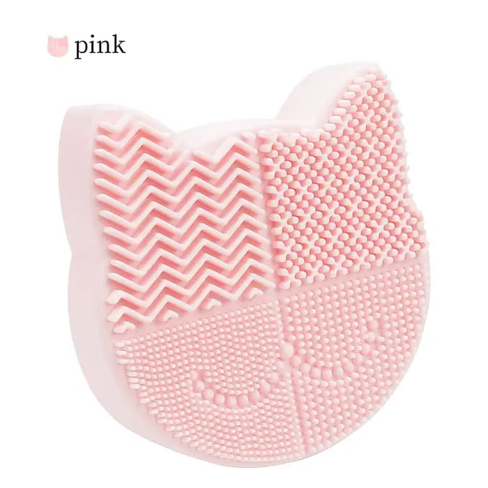 Boîte de rangement de nettoyage de brosse de maquillage en Silicone, planche de lavage de maquillage