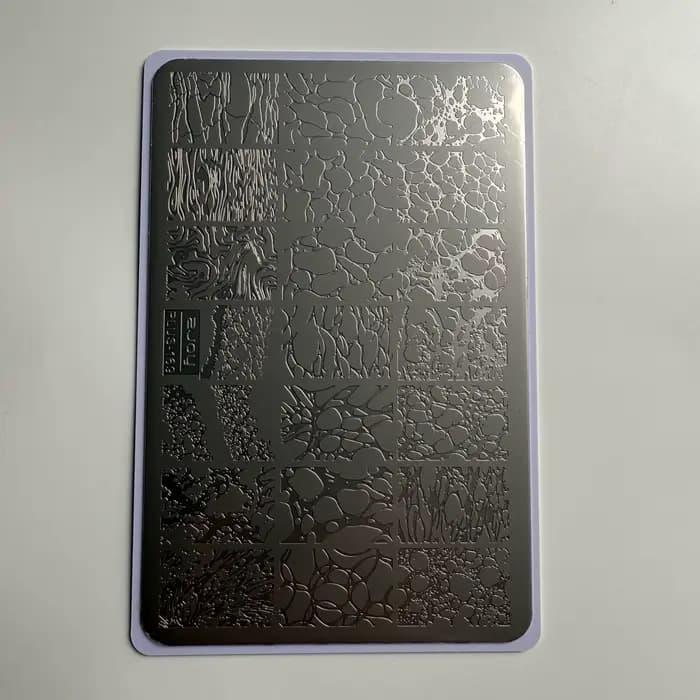 XMQ NAIL ART STAMPING PLATES BUBBLES TEMPLATES TOOLS