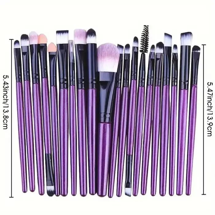 Ensemble de pinceaux de maquillage, 20 pièces, pour Eyeliner, mélange de pinceaux de maquillage pour
